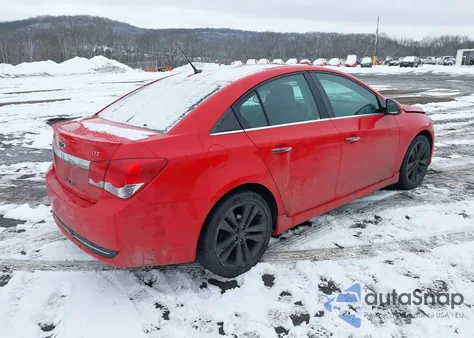 2014 Chevrolet Cruze Ltz z USA, uszkodzony, nr VIN 1G1PG5SBXE7332038